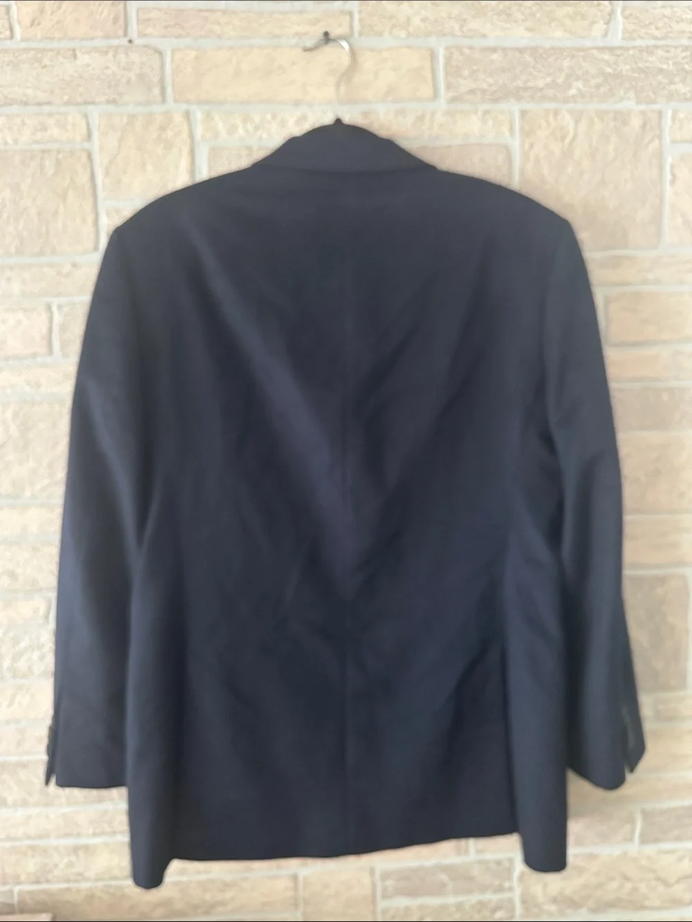HUGO BOSS 38 Portman Navy Blue Cashmere Classic size 38 Blazer Sport Coat